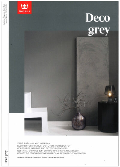 Deco grey -värikartta